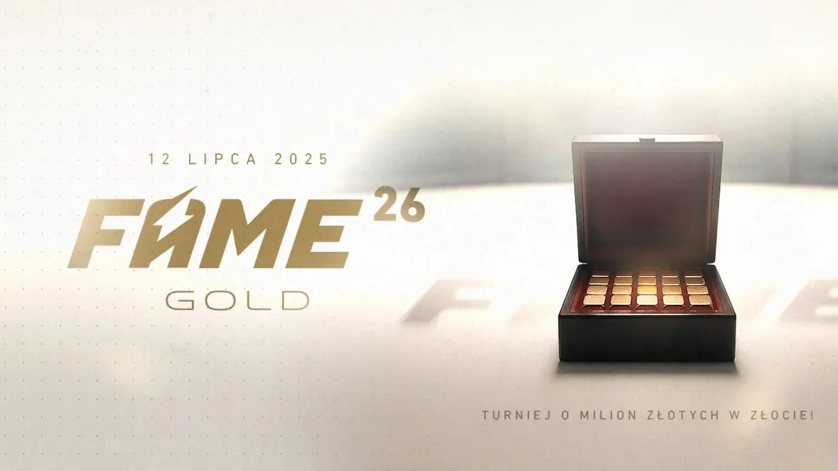 Fame 26: Gold. Karta walk, faworyci bukmacherów i transmisja na żywo