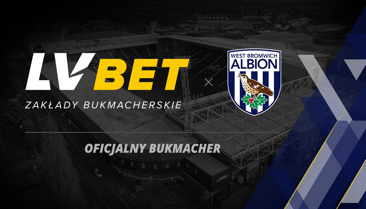 Bukmacher LV BET został sponsorem West Bromwich Albion!