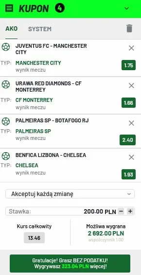 TOTALbet bez podatku
