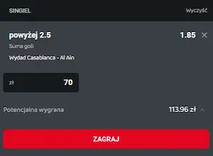 Typy Wydad Al-Ain KMŚ 2025