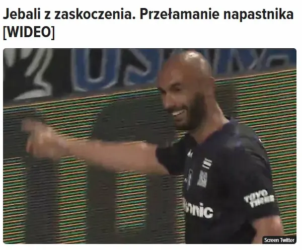 Issam Jebali z zaskoczenia Issam Jebali z zaskoczenia
