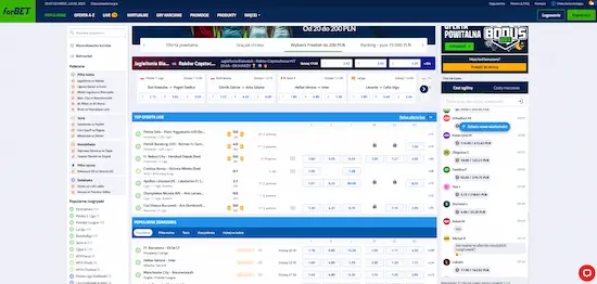 bukmacher forBET strona internetowa